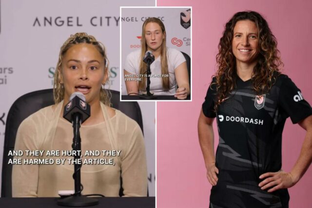 O futebol feminino está em alvoroço por causa de uma de suas apoiantes, entre todas as coisas, as mulheres - e elas precisam se controlar
