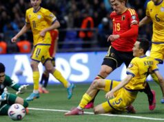 O heroísmo de Anarbekov pelo Cazaquistão atrasa a qualificação da Bélgica para a Copa do Mundo FIFA de 2026 O heroísmo de Anarbekov pelo Cazaquistão atrasa a qualificação da Bélgica para a Copa do Mundo FIFA de 2026