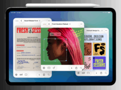 O iPad nunca foi tão parecido com um Mac, mas será que pode substituir um? Três aplicativos abrem ao mesmo tempo no iPad.