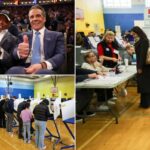 O indescritível Eric Adams visivelmente ausente das pesquisas para prefeito de Nova York em meio à histórica participação eleitoral