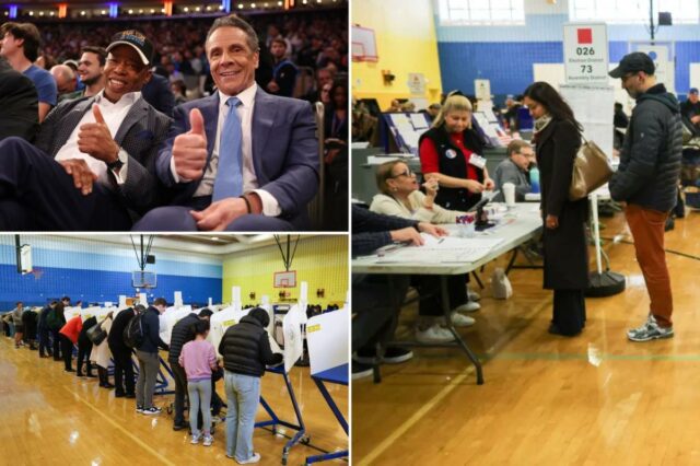 O indescritível Eric Adams visivelmente ausente das pesquisas para prefeito de Nova York em meio à histórica participação eleitoral
