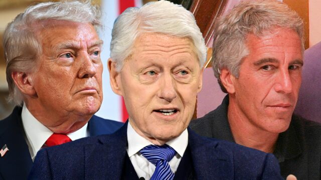 O irmão de Jeffrey Epstein diz que 'Bubba' do e-mail Donald Trump Epstein e Clinton Getty 1