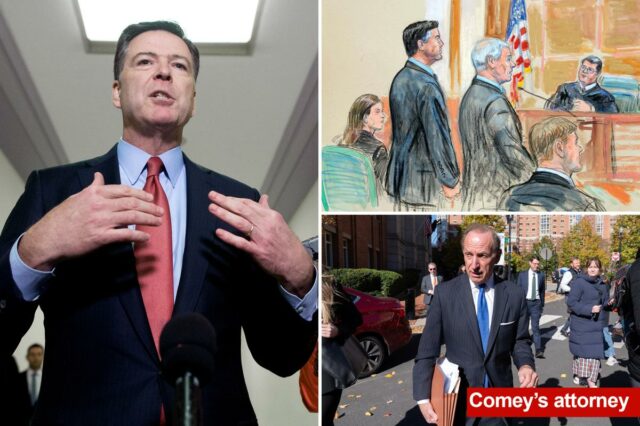 O juiz de primeira instância James Comey suspende a ordem para que os federais forneçam material ao grande júri da ex-equipe do FBI
