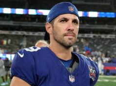 O kicker do Giants, Graham Gano, diz que os fãs lhe disseram para ‘se matar’ DESTAQUE A namorada de RB Cam Skattebo, do New York Giants, reage à terrível lesão no final da temporada