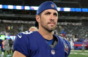 O kicker do Giants, Graham Gano, diz que os fãs lhe disseram para ‘se matar’ DESTAQUE A namorada de RB Cam Skattebo, do New York Giants, reage à terrível lesão no final da temporada