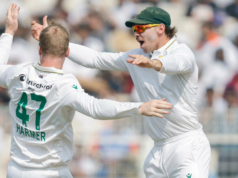 O lance de quatro postigos de Simon Harmer ajuda Proteas a eliminar a Índia em 189 corridas O lance de quatro postigos de Simon Harmer ajuda Proteas a eliminar a Índia em 189 corridas