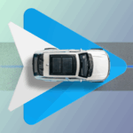 Página de configurações no Android Auto em um veículo