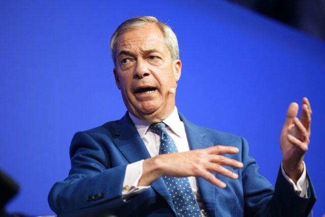 O líder reformista do Reino Unido, Nigel Farage, revelou os planos no início deste ano (PA Wire)