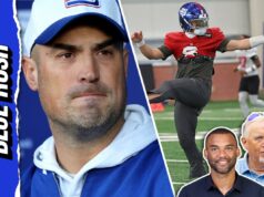 O plano de jogo de Jaxson Dart será diferente com Mike Kafka agora como treinador principal? | Corrida Azul O plano de jogo de Jaxson Dart será diferente com Mike Kafka agora como treinador principal? | Corrida Azul