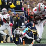 O polêmico touchdown do estado de Ohio na vitória contra Michigan causa agitação nas redes sociais