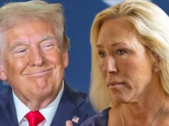 O presidente Trump diz que a renúncia de Marjorie Taylor Greene é ‘ótima para o país’ donald trump marjorie taylor greene principal getty