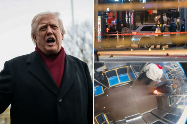 O presidente diz que os habitantes de Chicago estão 'clamando para trazer Trump' depois que um violento motim no centro da cidade deixou 8 baleados e 1 morto
