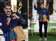 O presidente venezuelano, Nicolás Maduro, dança ao som de sua própria música de paz, enquanto os EUA intensificam a demonstração de força no Caribe O presidente venezuelano, Nicolás Maduro, dança ao som de sua própria música de paz, enquanto os EUA intensificam a demonstração de força no Caribe