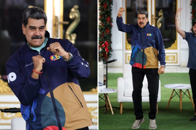 O presidente venezuelano, Nicolás Maduro, dança ao som de sua própria música de paz, enquanto os EUA intensificam a demonstração de força no Caribe
