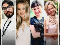 O psiquiatra do assassino de Bondi Junction ‘não pode ser culpado’ pelo ataque fatal A partir da esquerda: Ashlee Good, 38, Faraz Tahir, 30, Dawn Singleton, 25, Jade Young, 47, Pikria Darchia, 55, e Yixuan Cheng, 27.