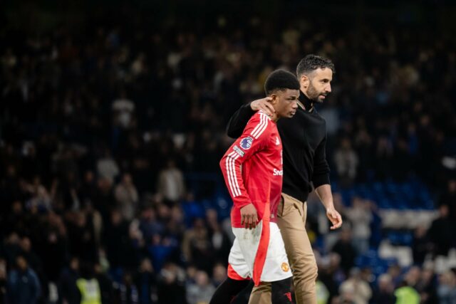 O que Amad Diallo faz ‘o tempo todo’ nas partidas Cunha / Maguire dividem imagem