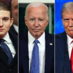 Chip Somodevilla/Getty Barron Trump na posse presidencial de 2025 em Washington DC