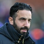 Jogadores do Manchester United comemoram vitória contra o Crystal Palace.