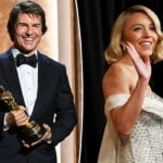 O que Sydney Sweeney e Tom Cruise falaram durante o Governor Awards: leitor labial