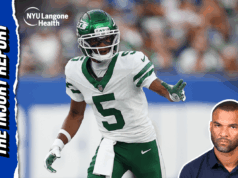 O que está acontecendo com o joelho de Garrett Wilson? | O relatório de lesões O que está acontecendo com o joelho de Garrett Wilson? | O relatório de lesões