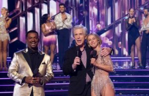 O retorno de Tom Bergeron para o 20º aniversário do DWTS faz Julianne Hough chorar Tom Bergeron! Tyra Bancos! Apresentadores de 'Dancing With the Stars' ao longo dos anos