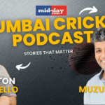 O técnico da seleção vencedora da Copa do Mundo, Amol Muzumdar, fala com Clayton Murzello