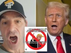 O usuário perturbado do Instagram, Trent Schneider, é preso em uma operação da SWAT por repetidas ameaças de ‘executar’ o presidente Trump O usuário perturbado do Instagram, Trent Schneider, é preso em uma operação da SWAT por repetidas ameaças de 'executar' o presidente Trump