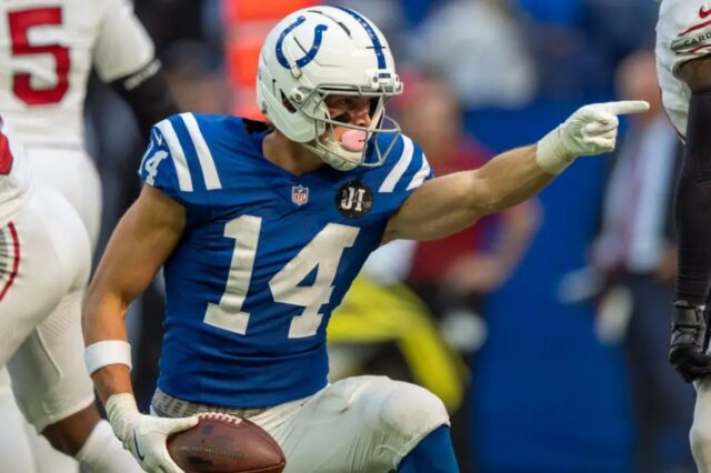 O wideout do Colts pode ser uma boa opção flexível do Fantasy Football – mesmo com alguns confrontos ruins
