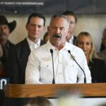 O xerife Chad Bianco, que concorre ao governo da Califórnia, pede aos doadores que ajudem a pagar contas legais