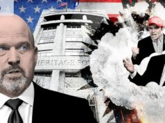 Observe este espaço: a divisão que separa a coalizão de direita de Trump Os conservadores devem concentrar-se em desmantelar “as ideias vis da esquerda”, disse Kevin Roberts (na foto), e não em “atacar os nossos amigos da direita”.