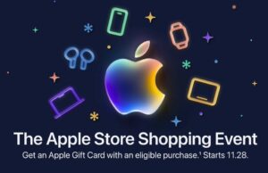 Oferta da Black Friday da Apple: vale-presente de até US$ 250 na compra de Mac, iPhone, iPad e mais Oferta da Black Friday da Apple: vale-presente de até US$ 250 na compra de Mac, iPhone, iPad e mais