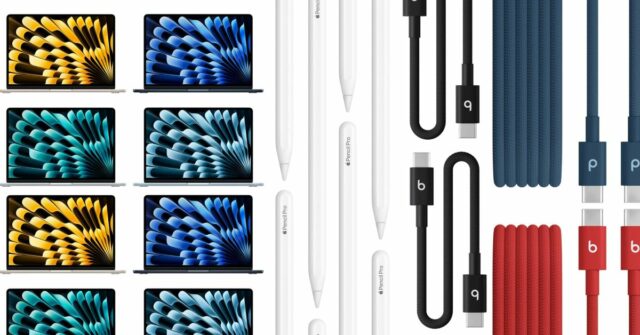 Ofertas: M4 MacBook Air $ 750, o menor preço de todos os tempos, Apple Pencil Pro a partir de $ 67, cabos Beats USB-C a partir de $ 9, mais
