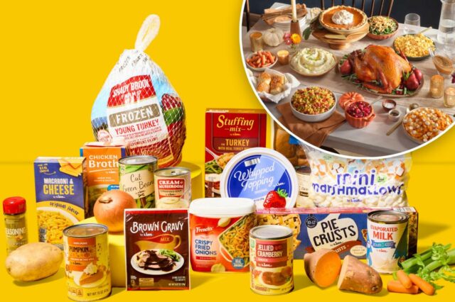 Ofertas de refeições e mercearias de Ação de Graças na Costco, Walmart, mais a partir de apenas US $ 25
