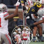 Ohio State domina Michigan e quebra uma seqüência de quatro derrotas consecutivas para o rival em declaração do CFP