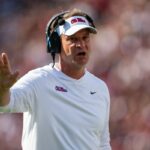 College football head coach Lane Kiffin of the Ole Miss Rebels has been linked to LSU.