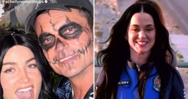 Katy Perry e Orlando Bloom mostram seu estilo de casal na festa do Oscar de 2025