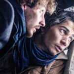 Colin Farrell e Barry Keoghran em Banshees de Inisherin