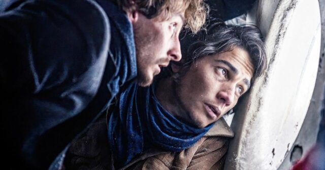 Colin Farrell e Barry Keoghran em Banshees de Inisherin