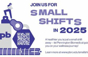 Os especialistas recomendam pequenas mudanças para uma temporada de férias mais saudável e agradável Pennington Biomedical incentiva