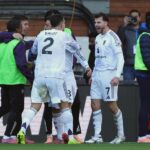 Mason Mount em ação durante a partida da Premier League entre Crystal Palace e Manchester United no Selhurst Park em 2025 em Londres, Inglaterra.