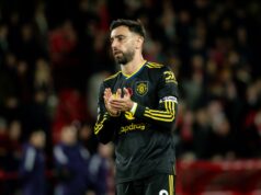 Os fãs do Man Utd votam no Melhor em Campo contra Nottingham Forest enquanto Bruno Fernandes empata em terceiro lugar ícone de correio