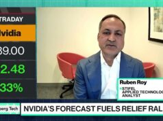 Os ganhos da Nvidia ajudam a aliviar o medo da bolha Os ganhos da Nvidia ajudam a aliviar o medo da bolha