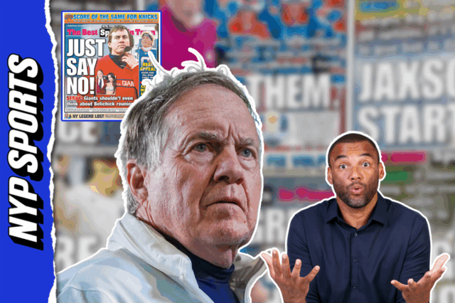 Os gigantes nem deveriam pensar na reunião de Bill Belichick | Brincadeira da última página
