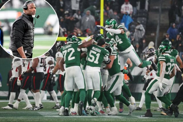 Os jatos finalmente entregando os sinais de alegria que Aaron Glenn prometeu
