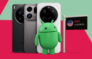 Os melhores telefones Android nunca chegam aos EUA Uma pessoa segurando o Galaxy S25 Ultra mostrando a tela inicial