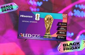 Os negócios da Black Friday TV não são muito maiores do que isso – ganhe mais de US $ 1.000 com esta gigante TV Hisense QLED de 98 polegadas Os negócios da Black Friday TV não são muito maiores do que isso – ganhe mais de US $ 1.000 com esta gigante TV Hisense QLED de 98 polegadas
