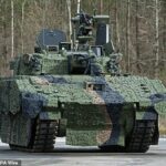 Na foto: Um veículo blindado de combate AJAX (AFV). O programa desastroso do Exército Britânico de implantação do equipamento parece estar chegando ao fim, após oito anos