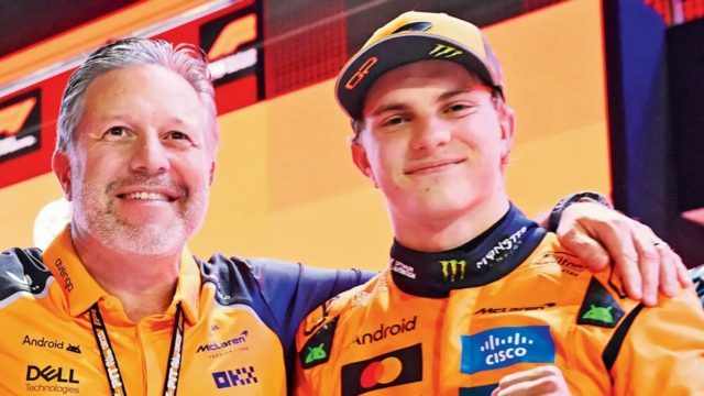 Oscar Piastri vence George Russell na corrida de velocidade no Grande Prêmio do Catar
