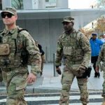 Outdoors pedindo aos guardas nacionais que recusem ordens do administrador Trump espalham-se por todo o país