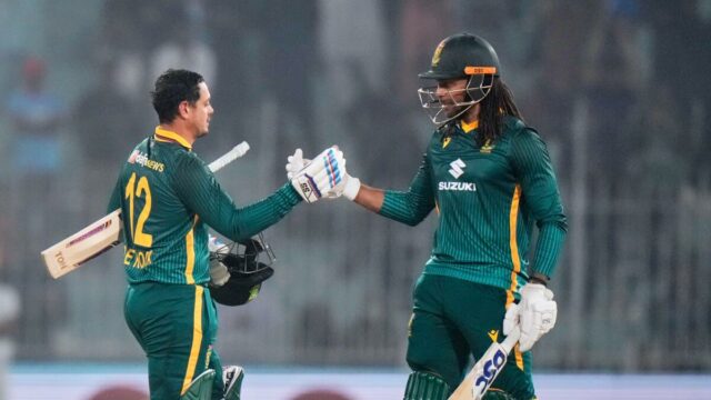 PAK vs SA, 2º ODI: De Kock bate o século PAK vs SA, 2º ODI: De Kock bate o século como série de nível da África do Sul contra o Paquistão